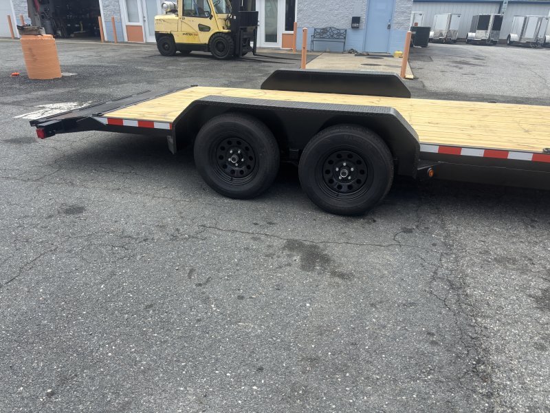 2025 Nolan Manufacturing 7×20 Car Hauler Trailer Wood Deck 7K GVWR - Image 4