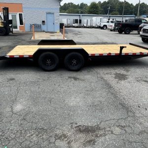 2025 Nolan Manufacturing 7×20 Car Hauler Trailer Wood Deck 7K GVWR