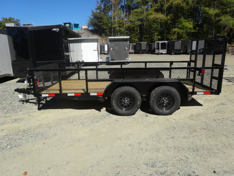2025 Nolan 6×14 Utility Landscape Trailer 24″ Mesh 7K GVWR - Image 2