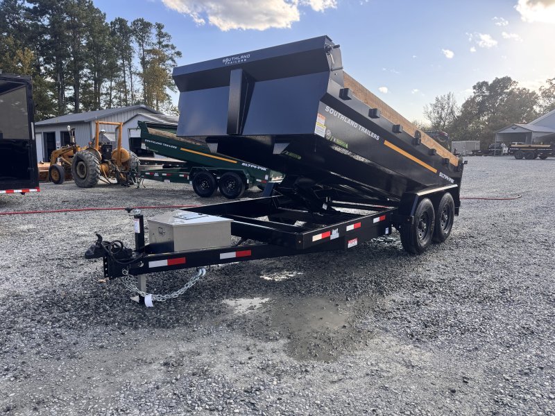 2026 Southland SL714-14K 7×14 Dump Trailer 2′ Sides 15K GVWR