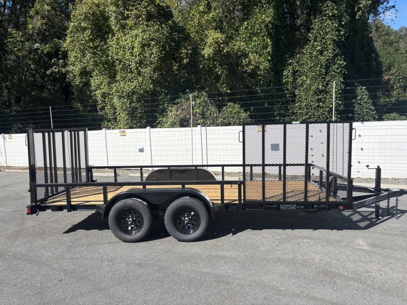 2025 Superior Trailers 6×16 Side Gate Utility Landscape Trailer 7K GVWR - Image 5