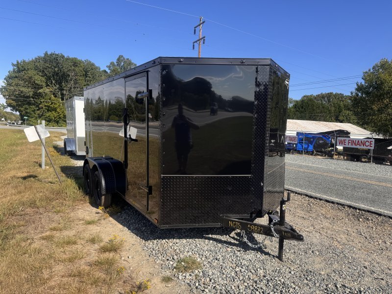 2025 Cynergy 7×14 Enclosed STD W/BOP .080 Exterior Metal Ramp 7K - Image 11