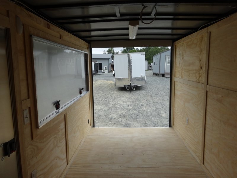2026 Quality Cargo 7×14 Concession Trailer Pro Series Barn Door 50 Amp Electrical - Image 8