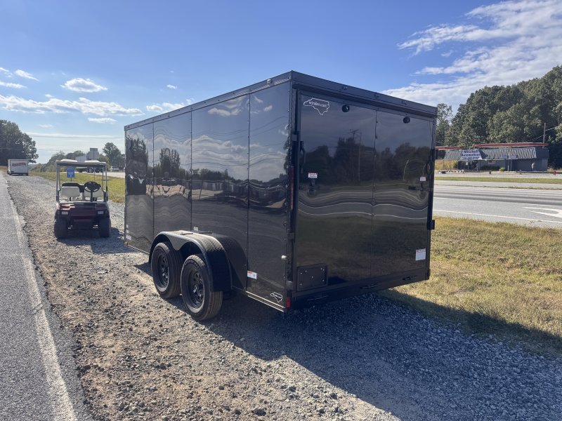 2025 Cynergy 7×14 Enclosed STD W/BOP .080 Exterior Metal Ramp 7K - Image 5