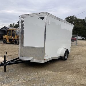 2026 Cynergy 6×12 Enclosed Trailer Pro Series Slant-V Nose Ramp 3K GVWR