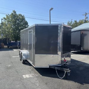 2026 Quality Cargo 7×14 Enclosed Trailer STD Ramp 7K GVWR