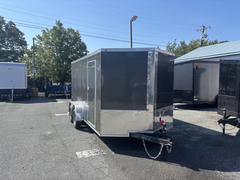2026 Quality Cargo 7×14 Enclosed Trailer STD Ramp 7K GVWR