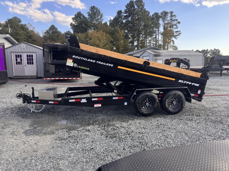 2026 Southland SL714-14K 7×14 Dump Trailer 2′ Sides 15K GVWR - Image 9