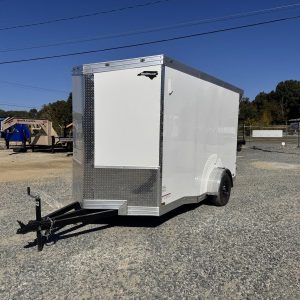 2025 Cynergy 6×12 Enclosed Trailer Pro Series Slant-V Nose Ramp 3K GVWR