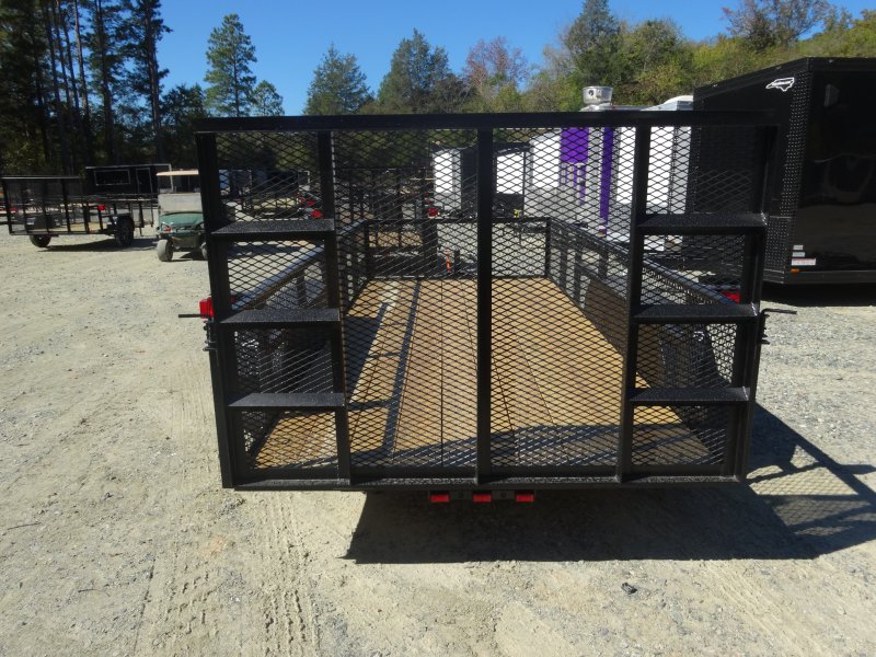 2025 Nolan 6×14 Utility Landscape Trailer 24″ Mesh 7K GVWR - Image 5