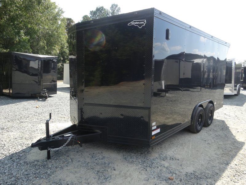 2026 Cynergy 8.5×16 Enclosed Pro Series Slant-V Blackout Ramp 10K