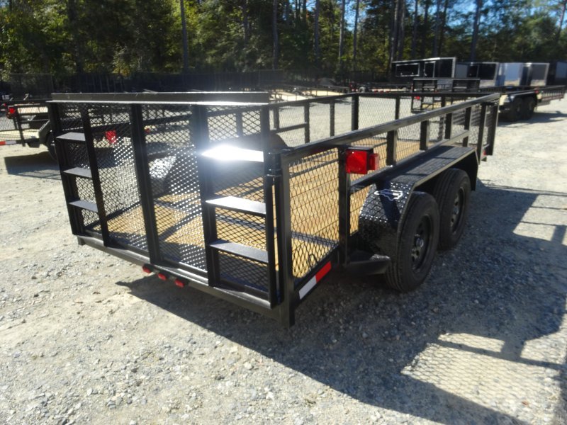 2025 Nolan 6×14 Utility Landscape Trailer 24″ Mesh 7K GVWR - Image 2
