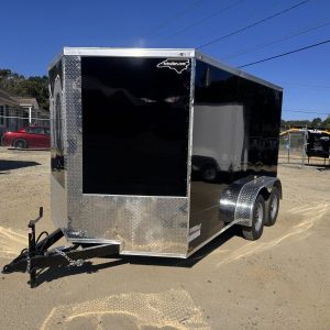 2026 Quality Cargo 7×12 Enclosed Trailer STD Ramp 7K GVWR