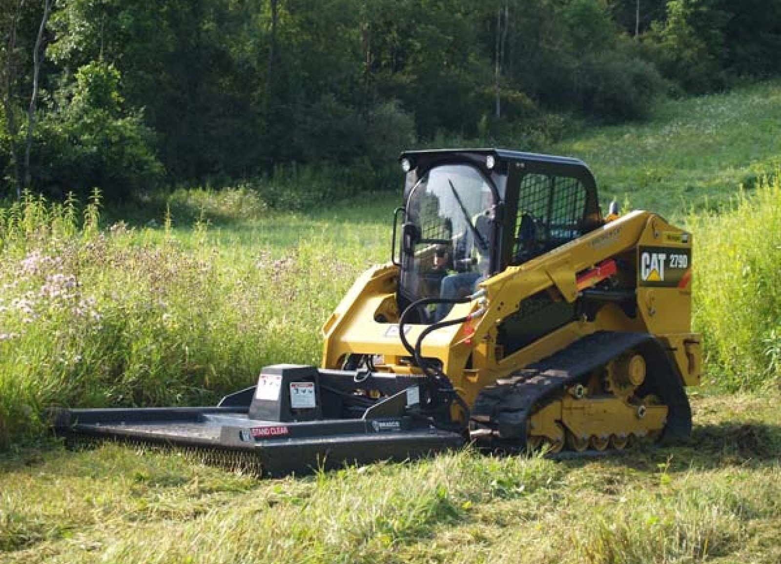 72″ Paladin Ground Shark Standard Duty Brush Cutter Attachment Fits Skid Steer - Image 4
