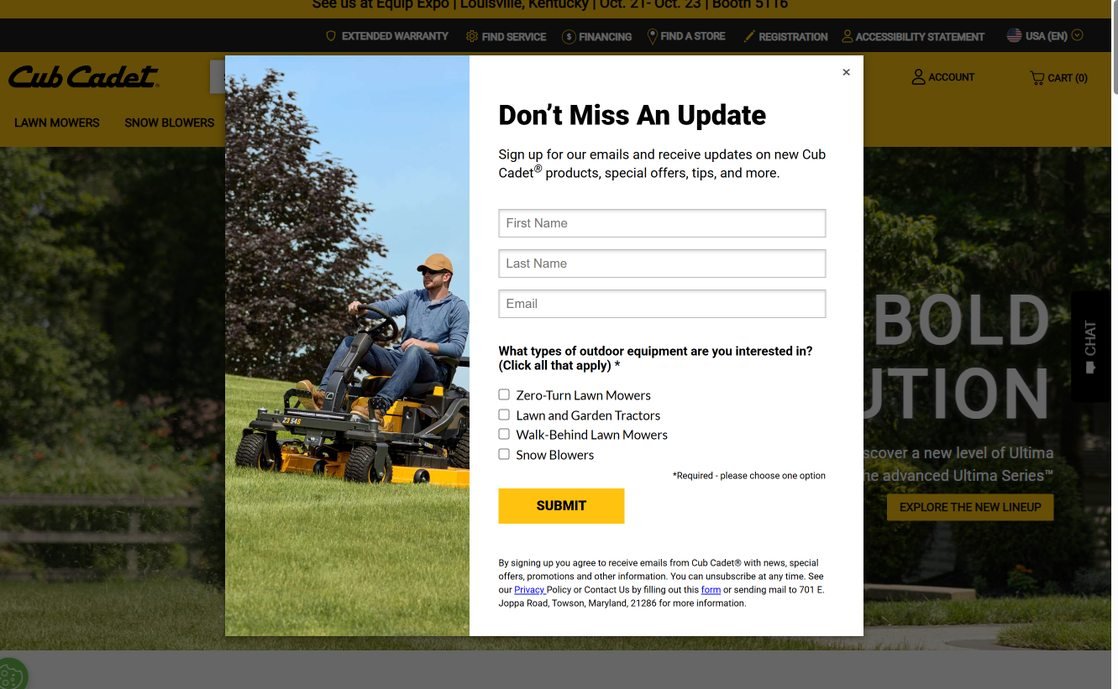 Cub Cadet – cubcadet.com